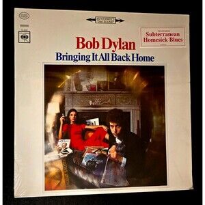SEALED Bob Dylan Bringing It All Back Home LP Record 1965 Columbia Stereo Folk